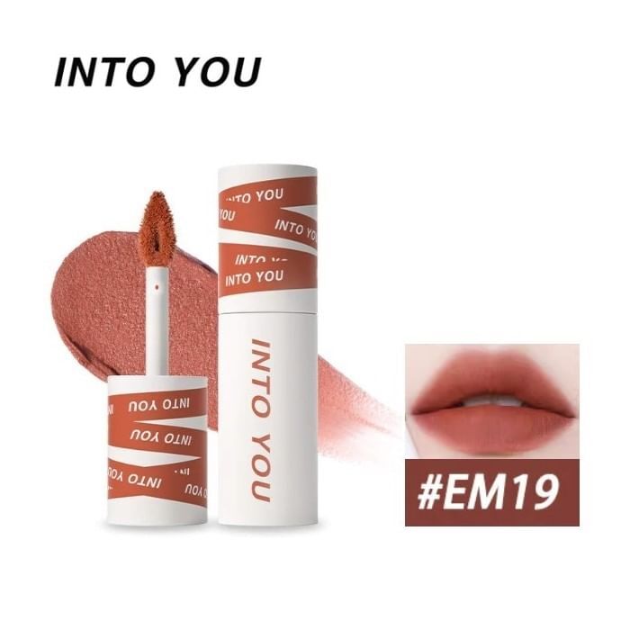 Into You Lip & Cheek Mud - 4 Color (EM17-20) - #EM19 Red Taupe - 2g  (1.0 ver)