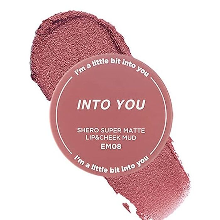 Into You Canned Lip & Cheek Mud - 3 Colors - #EM12 Coral Pink - 5g