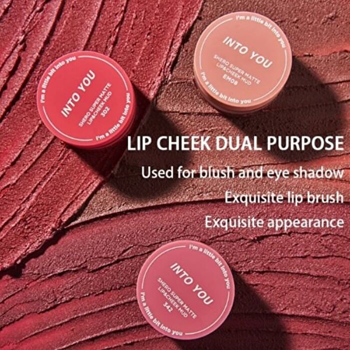 Into You Canned Lip & Cheek Mud - 3 Colors - #EM05 Sunset Nude - 5g