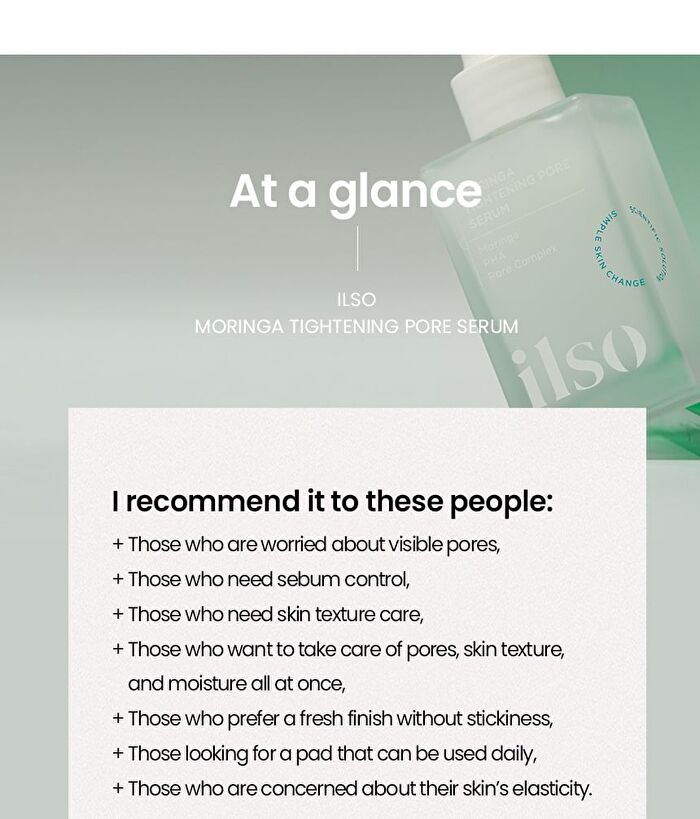 Moringa Tightening Pore Serum - 30ml