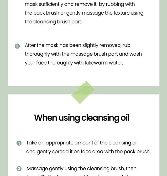 Dual Clean Brush - 1 pc