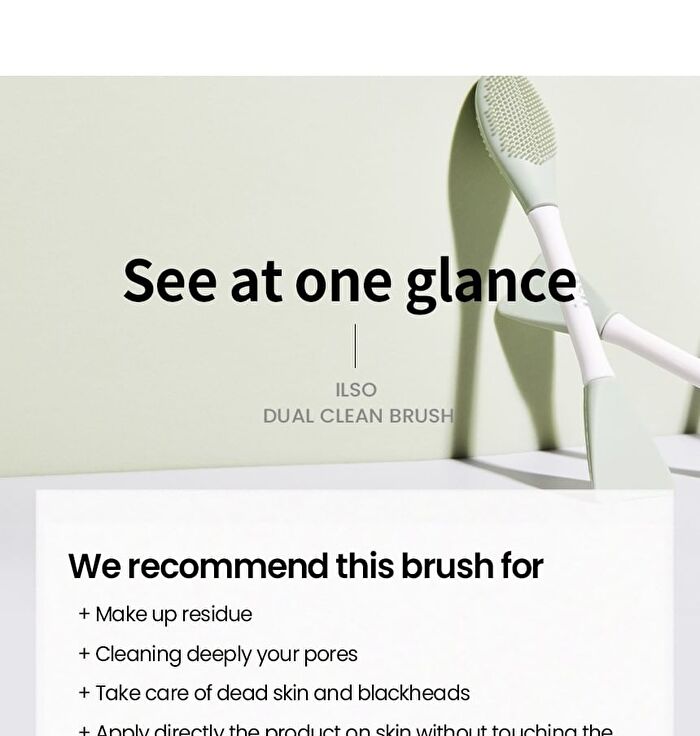 Dual Clean Brush - 1 pc