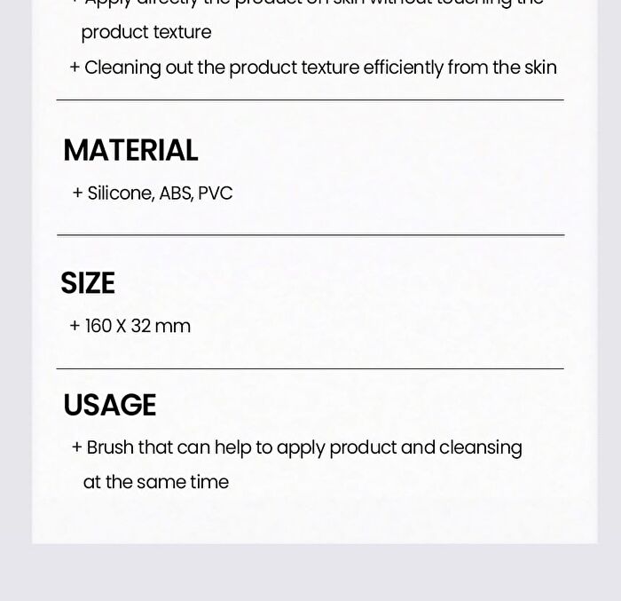 Dual Clean Brush - 1 pc