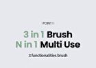Dual Clean Brush - 1 pc