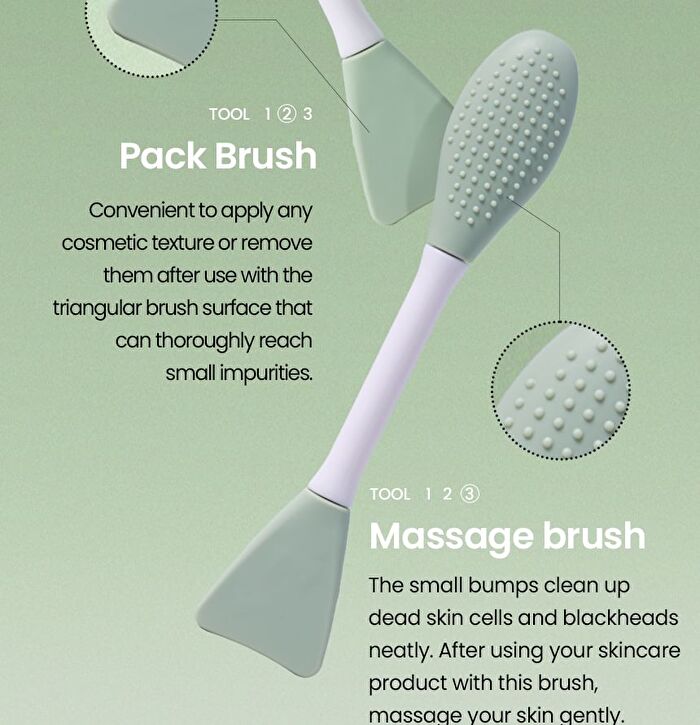 Dual Clean Brush - 1 pc