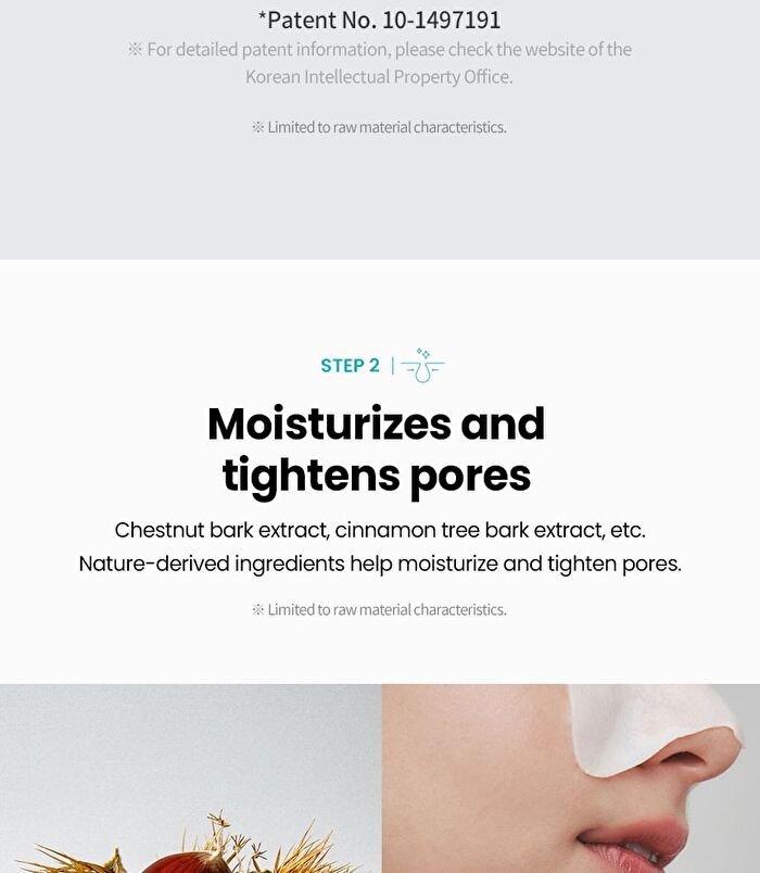 Natural Mild Clear Nose Pack - 5 sets