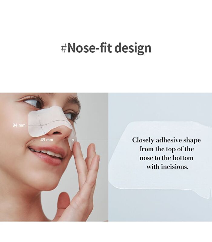 Natural Mild Clear Nose Pack - 5 sets