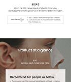 Natural Mild Clear Nose Pack - 5 sets