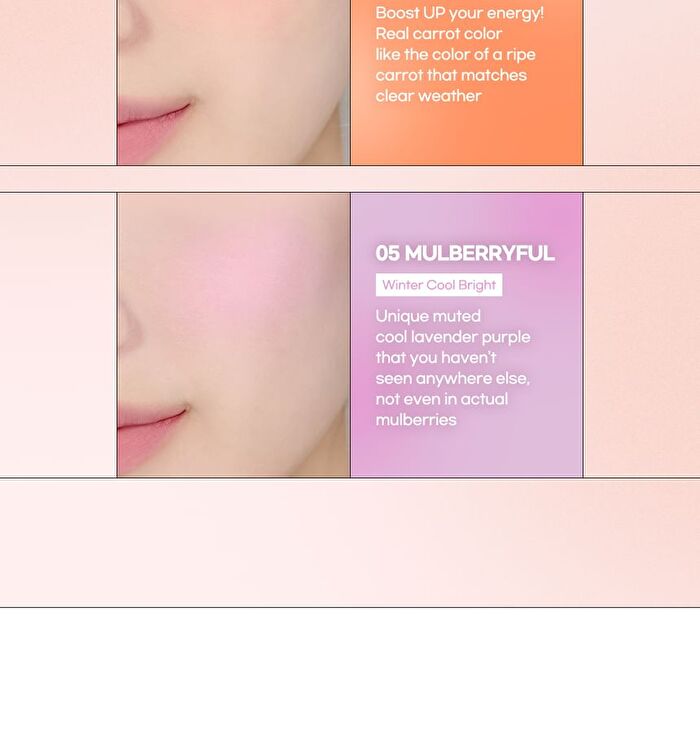 Cheerful Blusher - 5 Colors - #04 Carrotful