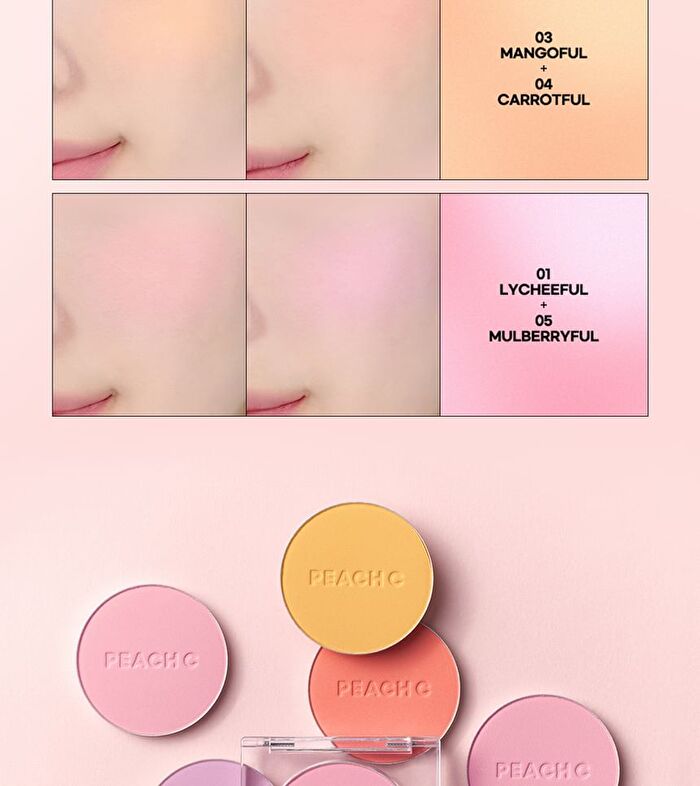 Cheerful Blusher - 5 Colors - #05 Mulberryful