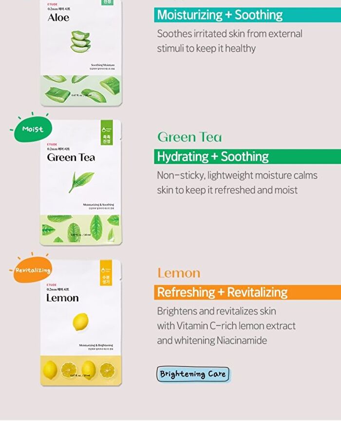 0.2 Therapy Air Mask Renewal - 10 Types - Ceramide