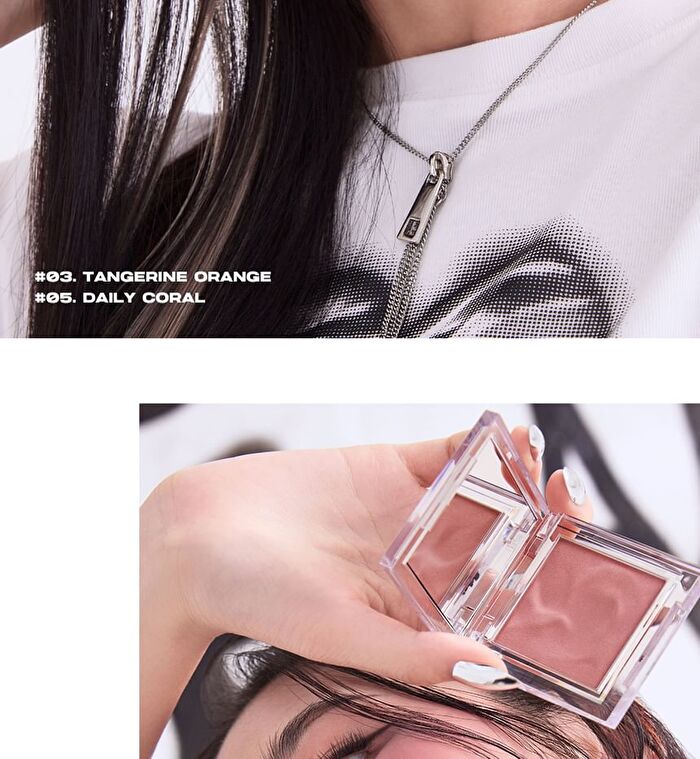 Fluffy Wear Blusher - 6 Colors - #02 Bashful Pink