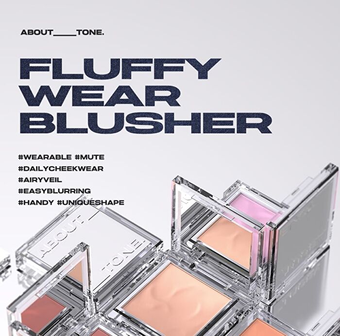 Fluffy Wear Blusher - 6 Colors - #03 Tangerine Orange