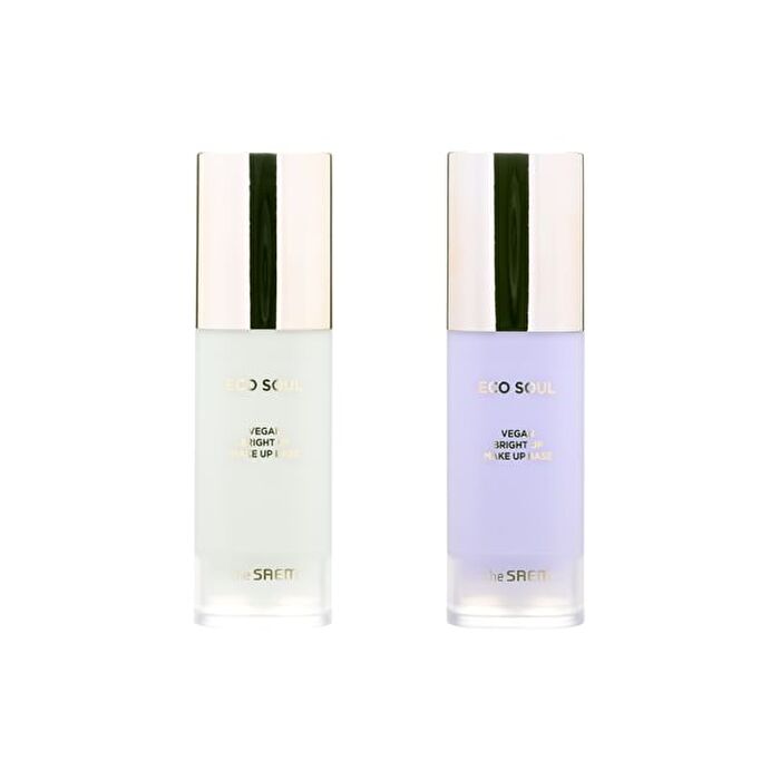 Eco Soul Vegan Bright Up Make Up Base - 2 Colors - #01 Mint