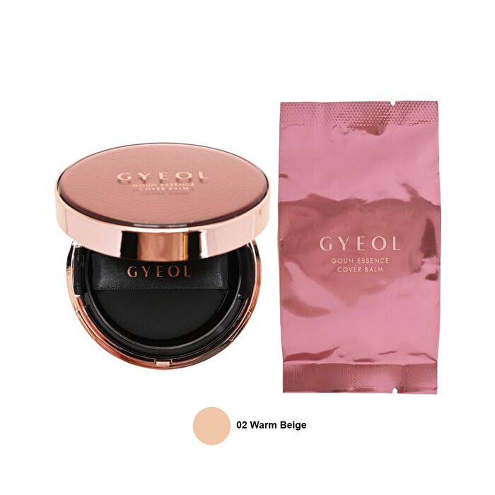 Gyeol Goun Essence Cover Balm Set - 2 Colors - #01 Skin Beige