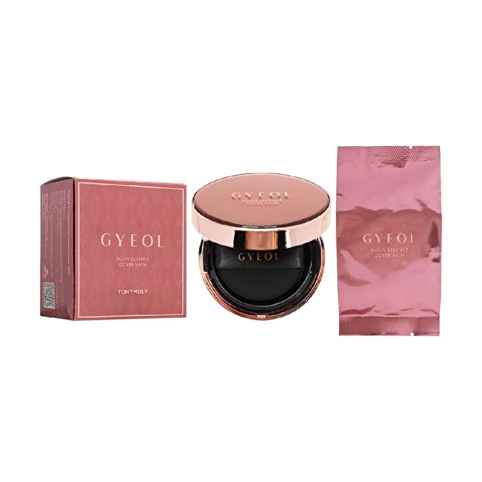 Gyeol Goun Essence Cover Balm Set - 2 Colors - #01 Skin Beige