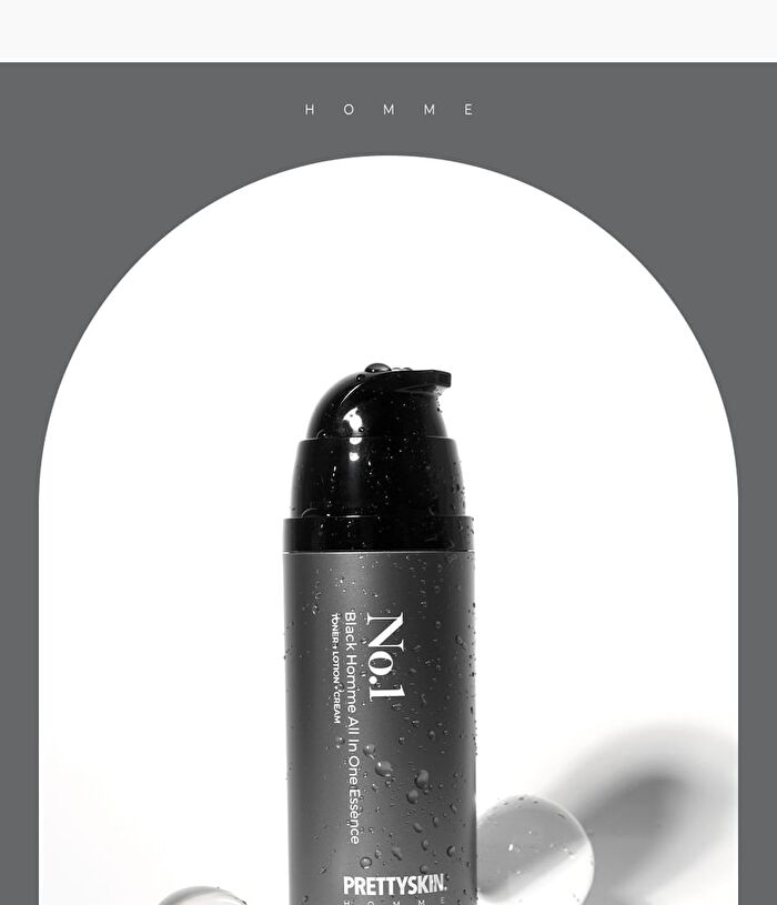 No.1 Black Homme All-In-One Essence - 110ml