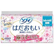 Unicharm Sofy Hadaomoi Ultra Thin Slim Feminine Pads 21cm - 27 pcs