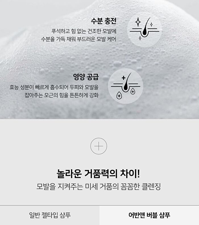 Urbanand Bubble Shampoo - 500ml