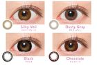 Victoria 1 Day Color Lens Dusty Gray 10 pcs - P-0.00 (10 pcs)