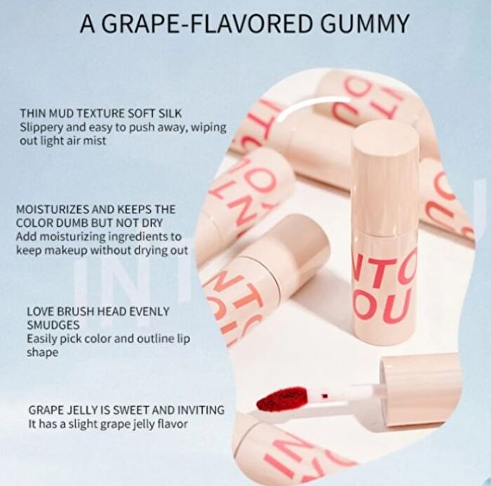 Into You Airy Lip & Cheek Mud - 5 Colors (C1-C5) - #C5 Mauve Taupe - 1.8g