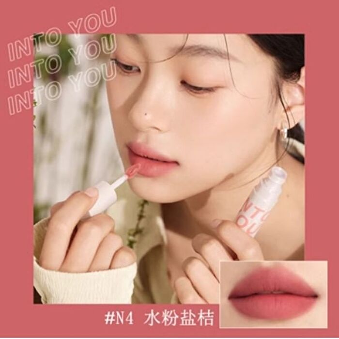 Into You Airy Lip & Cheek Mud - 6 Colors (N4-N6) - #N5 Rose Peach - 1.8g