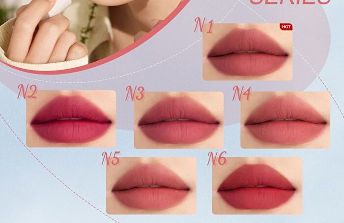 Into You Airy Lip & Cheek Mud - 6 Colors (N4-N6) - #N5 Rose Peach - 1.8g