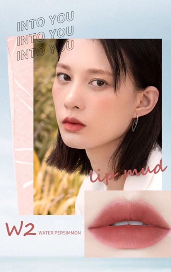 Into You Airy Lip & Cheek Mud - 3 Colors (W1-W3) - #W3 Terracotta Red - 1.8g