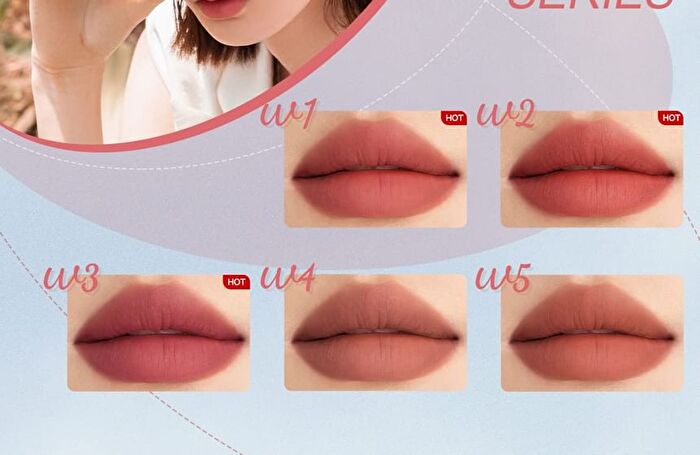 Into You Airy Lip & Cheek Mud - 3 Colors (W1-W3) - #W3 Terracotta Red - 1.8g