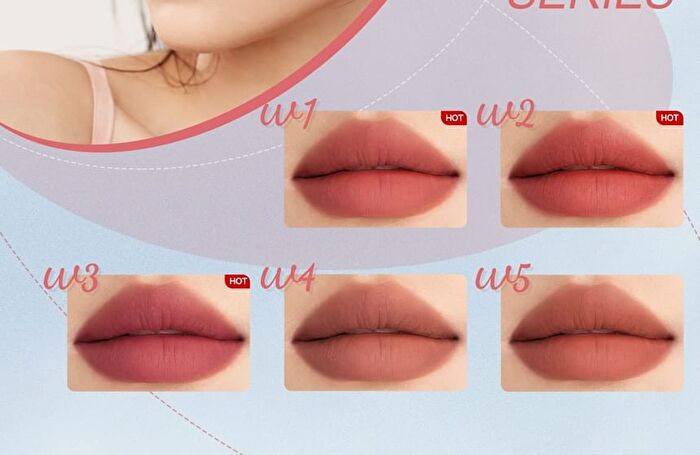 Into You Airy Lip & Cheek Mud - 3 Colors (W4-W6) - #W5 Brick Red - 1.8g