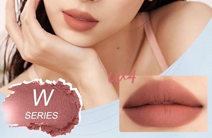 Into You Airy Lip & Cheek Mud - 3 Colors (W4-W6) - #W5 Brick Red - 1.8g
