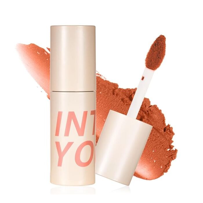Into You Airy Lip & Cheek Mud - 3 Colors (W7-W9) - #W7 Summer Orange - 1.8g