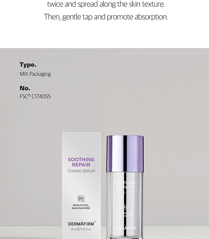 Dermafirm Soothing Repair Toning Serum R4 - 30ml