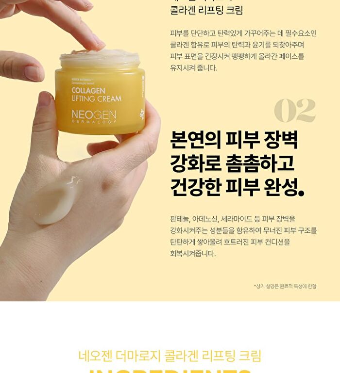 Neogen Dermalogy Collagen Lifting Cream - 2023 Version - 70ml