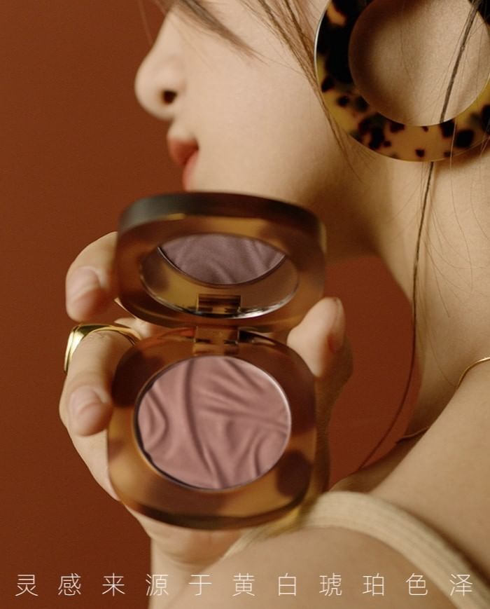 Joocyee Monochrome Matte Makeup Blusher - 4 Colors - #N01 Rose Latte - 3.5g