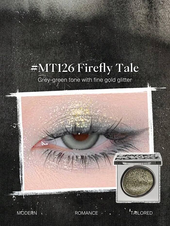 Joocyee Smokey Eyeshadow Single - 5 Colors - #D125 Neon Black