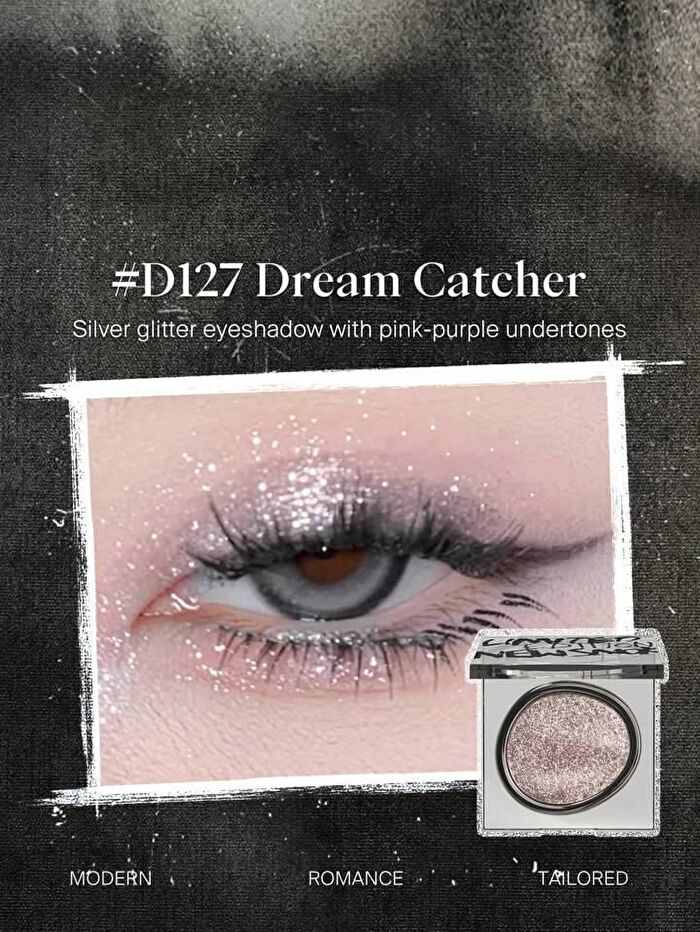 Joocyee Smokey Eyeshadow Single - 5 Colors - #D125 Neon Black