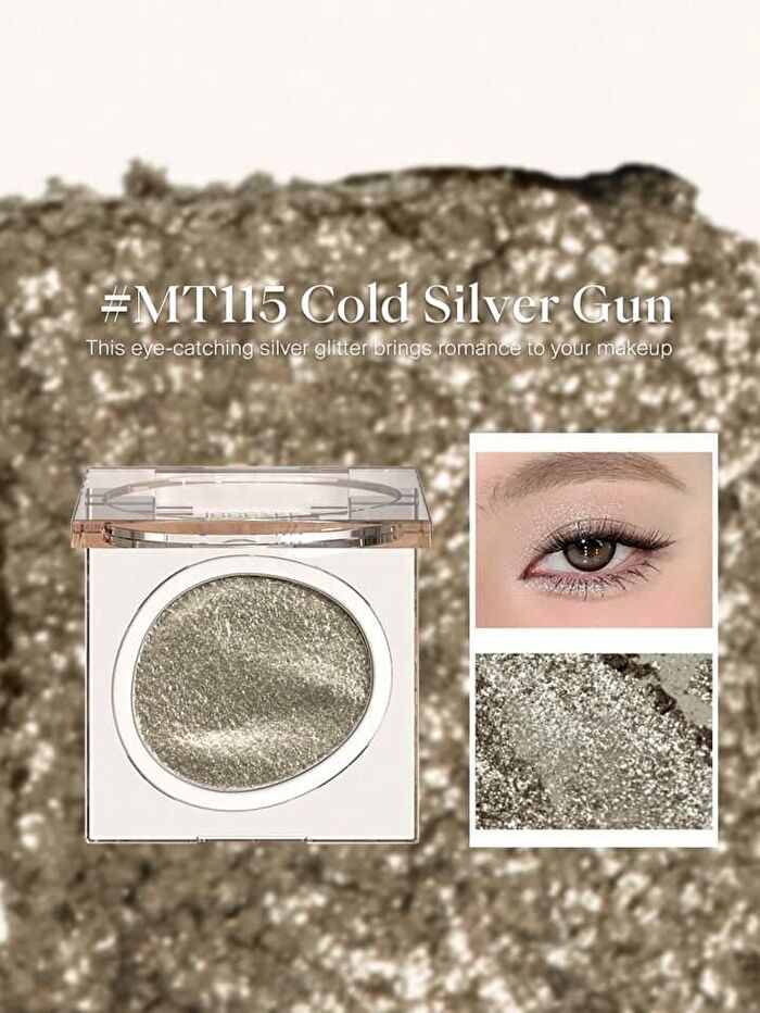 Joocyee Glitter Eyeshadow Single - 5 Colors - #D114 Neon Lights