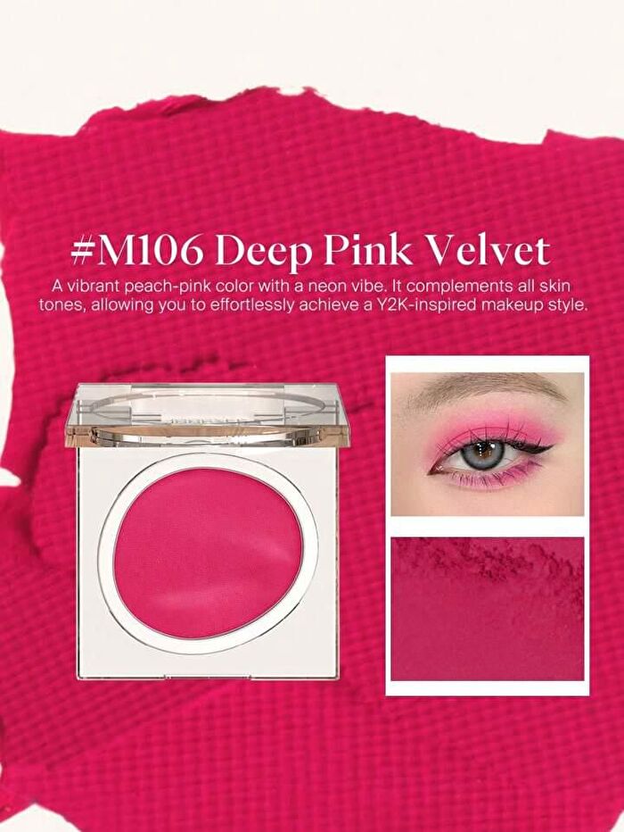 Vibrant Eyeshadow Single - 5 Colors - #M110 Black Leather