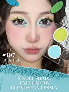 Vibrant Eyeshadow Single - 5 Colors - #M110 Black Leather