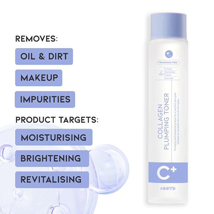 Ootd Collagen Plumping Toner A.M - 250ml