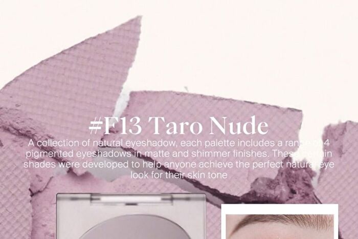 Joocyee Four-color Eyeshadow Palette - F13 Taro Nude - #F13 Taro Nude - 4.3g