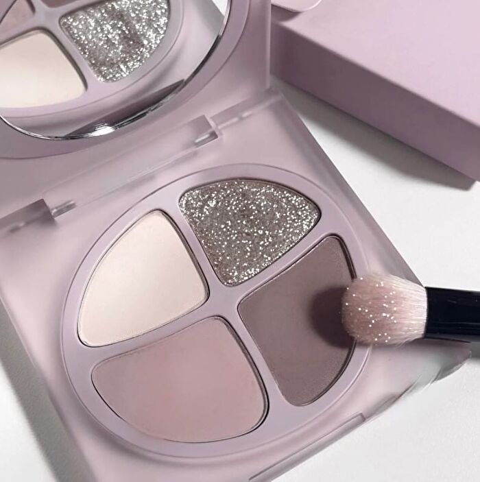 Joocyee Four-color Eyeshadow Palette - F13 Taro Nude - #F13 Taro Nude - 4.3g