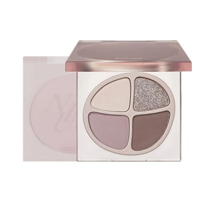 Joocyee Four-color Eyeshadow Palette - F13 Taro Nude - #F13 Taro Nude - 4.3g