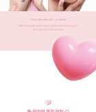 peripera Heart Jam Glow Lip - 6 Colors - #01 Peach Fondue