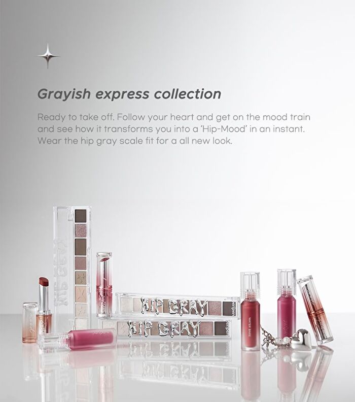 peripera Ink Mood Glowy Balm Hip Gray Grayish Express Collection - 3 Colors - #06 Rose In True