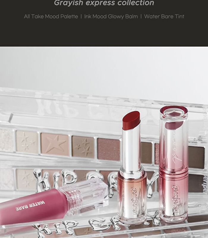 peripera Ink Mood Glowy Balm Hip Gray Grayish Express Collection - 3 Colors - #06 Rose In True
