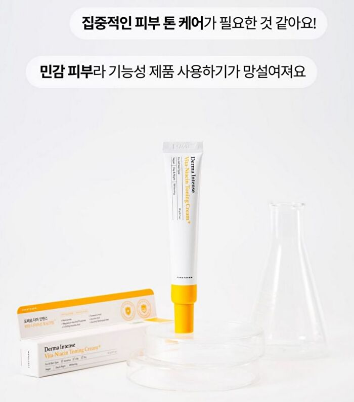 Foretderm Derma Intense Vita-Niacin Toning Cream - 20ml