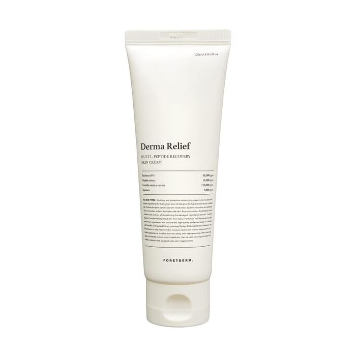 Foretderm Derma Relief Multi-Peptide Recovery Skin Cream Jumbo - 120ml