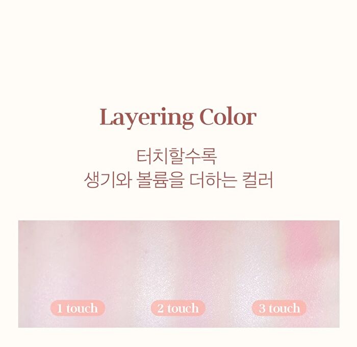 Glow-C Volume Contour - 3 Colors - #01 Peach Coral Beam